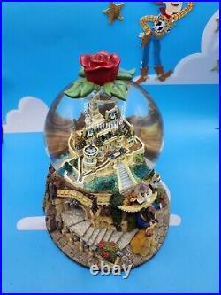 Disney Beauty and the Beast Musical Snow Globe