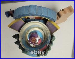 Disney Beauty and the Beast Snow Globe Lumiere Mrs Potts Cogsworth Wardrobe