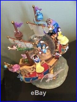 Disney Beauty and the Beast Snow Globe with box