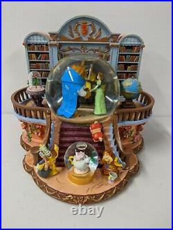 Disney Beauty & the Beast Library There's Something There Snowglobe