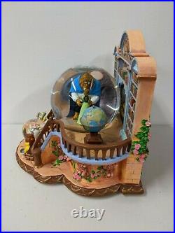 Disney Beauty & the Beast Library There's Something There Snowglobe