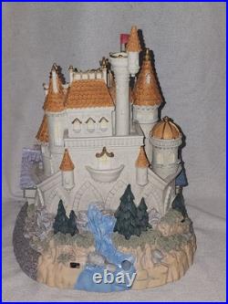 Disney Beauty & the Beast Village Musical Snow Globe READ