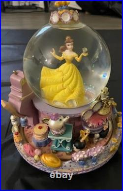 Disney Beauty the Beast Wind-Up Snow Globe
