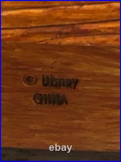 Disney Captain Hook Tinker Bell Snow Globe Light up & Music Box Moonlight Sonata