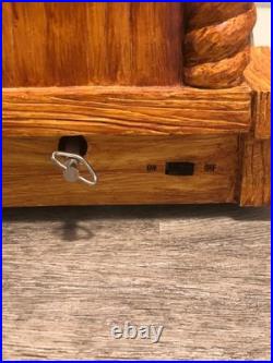 Disney Captain Hook Tinker Bell Snow Globe Light up & Music Box Moonlight Sonata