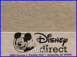 Disney Captain Hook Tinker Bell Snow Globe Light up & Music Box Moonlight Sonata