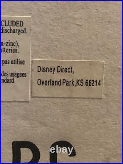 Disney Captain Hook Tinker Bell Snow Globe Light up & Music Box Moonlight Sonata