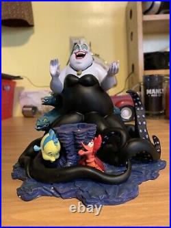Disney Catalog Exclusive Ursula Sculpture with Mini Snowglobe