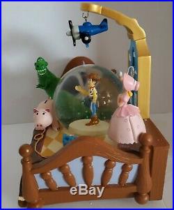 Disney Catalog Toy Story VHTF Musical Snowglobe Andy's Bedroom missing buzz