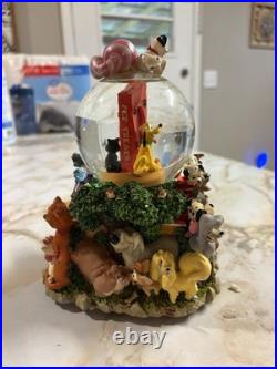 Disney Cats & Dogs Snow Globe Best Friends Pluto, Cheshire Cat, Dalmatians RARE Disney Cats & Dogs Snow Globe Best Friends Pluto, Cheshire Cat, Dalmatians RARE