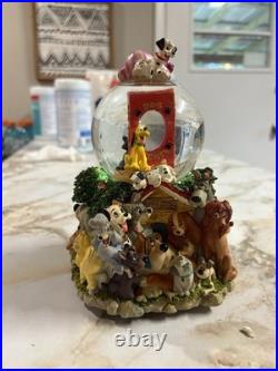 Disney Cats & Dogs Snow Globe Best Friends Pluto, Cheshire Cat, Dalmatians RARE Disney Cats & Dogs Snow Globe Best Friends Pluto, Cheshire Cat, Dalmatians RARE