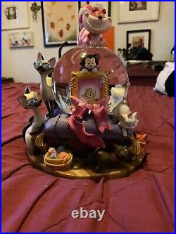 Disney Cats PhotoFrame Snow globe, plays can you feel the love tonight