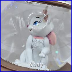 Disney Christmas Ornament Snow Globe w Marie The Aristocrats 2010 Extremely Rare Disney Christmas Ornament Snow Globe w Marie The Aristocrats 2010 Extremely Rare