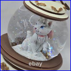 Disney Christmas Ornament Snow Globe w Marie The Aristocrats 2010 Extremely Rare Disney Christmas Ornament Snow Globe w Marie The Aristocrats 2010 Extremely Rare