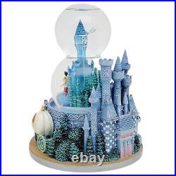 Disney Cinderella 2 Tier Musical Snow Globe