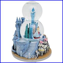 Disney Cinderella 2 Tier Musical Snow Globe