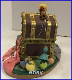 Disney Cinderella 45th Anniversary Muscial Figurine Jaq Gus Sewing Chest HTF