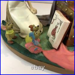 Disney Cinderella 45th Anniversary Muscial Figurine Jaq Gus Sewing Chest HTF