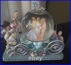 Disney Cinderella 50th Anniversary So This Is Love Musical Snow Globe