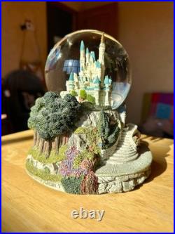 Disney Cinderella Castle Musical Snow Globe So This Is Love Rare