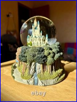 Disney Cinderella Castle Musical Snow Globe So This Is Love Rare