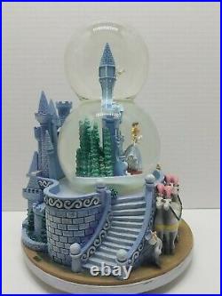 Disney Cinderella Double Snow Globe A Dream Is A Wish Your Heart Makes