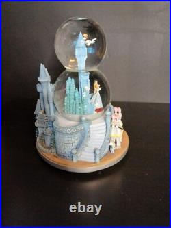 Disney Cinderella Double Snow Globe Music Box Tested Works. Read description Disney Cinderella Double Snow Globe Music Box Tested Works. Read description