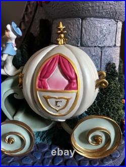 Disney Cinderella Dream of the Ball Musical Staircase Snow Globe Glass Slipper