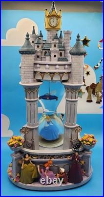 Disney Cinderella Hourglass Lightup Snow Globe And Music Box G2U