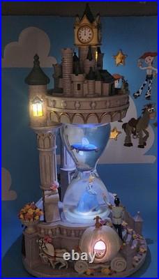 Disney Cinderella Hourglass Lightup Snow Globe And Music Box G2U