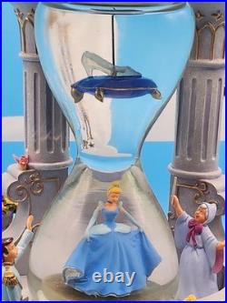Disney Cinderella Hourglass Lightup Snow Globe And Music Box G2U