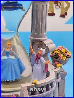 Disney Cinderella Hourglass Lightup Snow Globe And Music Box G2U