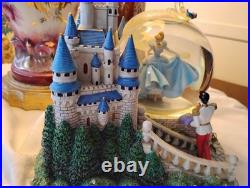 Disney Cinderella Musical Lighted SnowGlobe Resort Special READ