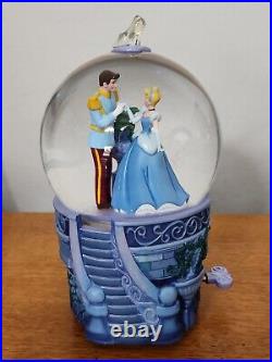 Disney Cinderella Musical Spinning Water Globe SO THIS IS LOVE