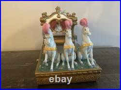 Disney Cinderella & Prince Charming Carriage Musical Snow Globe