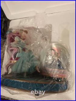 Disney Cinderella & Prince Charming Musical Snow Globe Glass Slipper