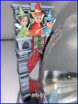 Disney Cinderella Prince Musical Snowglobe Once Upon The Dream