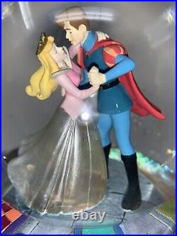 Disney Cinderella Prince Musical Snowglobe Once Upon The Dream