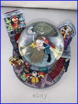 Disney Cinderella Prince Musical Snowglobe Once Upon The Dream