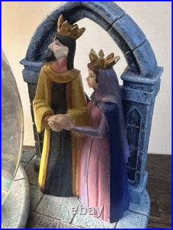 Disney Cinderella Prince Musical Snowglobe Once Upon The Dream lights up! Mint