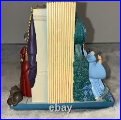Disney Cinderella Story Book Double Sided Musical Snow Globe Vintage flaws
