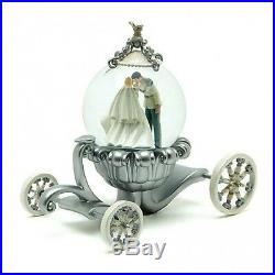 Disney Cinderella Wedding Carriage Snow Globe, Disneyland Paris Original N2096