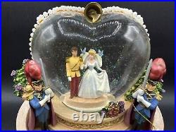 Disney Cinderella Wedding SNOW GLOBE So This Is Love Musical Globe Photo VTG NIB Disney Cinderella Wedding SNOW GLOBE So This Is Love Musical Globe Photo VTG NIB