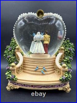 Disney Cinderella Wedding SNOW GLOBE So This Is Love Musical Globe Photo VTG NIB Disney Cinderella Wedding SNOW GLOBE So This Is Love Musical Globe Photo VTG NIB