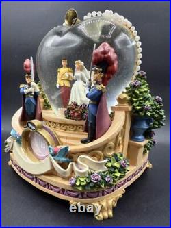 Disney Cinderella Wedding SNOW GLOBE So This Is Love Musical Globe Photo VTG NIB Disney Cinderella Wedding SNOW GLOBE So This Is Love Musical Globe Photo VTG NIB