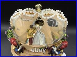 Disney Cinderella Wedding SNOW GLOBE So This Is Love Musical Globe Photo VTG NIB Disney Cinderella Wedding SNOW GLOBE So This Is Love Musical Globe Photo VTG NIB