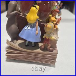 Disney Classics Vol 1 & 11 Through the Years Musical Snow Globe Bookend READ Disney Classics Vol 1 & 11 Through the Years Musical Snow Globe Bookend READ