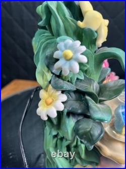 Disney Direct Alice In Wonderland Mini Snow Globe Garden Water Fountain