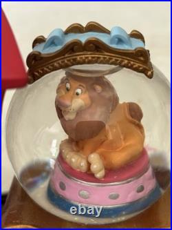 Disney Direct Casey Jr Circus Train Musical Triple Snow Globe Dumbo #95430 Works