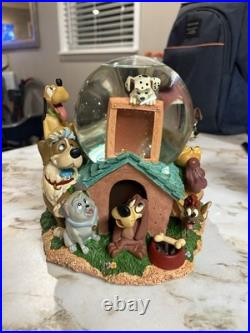 Disney Dogs Musical Snow Globe Tune Where Has My Little Dog Gone RARE Disney Dogs Musical Snow Globe Tune Where Has My Little Dog Gone RARE